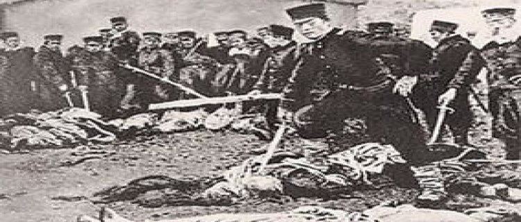 英国冒险家记录甲午旅顺大屠杀：女人被斩成几段