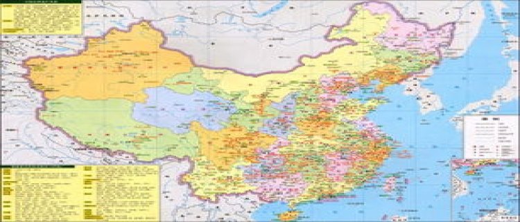 中国周边的国家有哪些国家地图