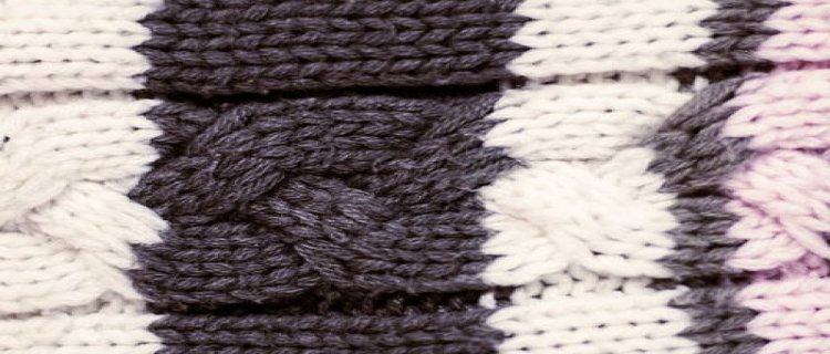 围巾收尾织法
