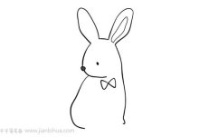 教你画简笔画之兔子
