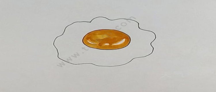 鸡蛋怎么画好看